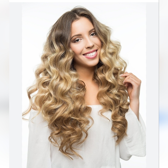 BEST BOMBAY seamless Thinning Hair Fill-ins Ash Brown 8 extentions - Picture 5 of 8
